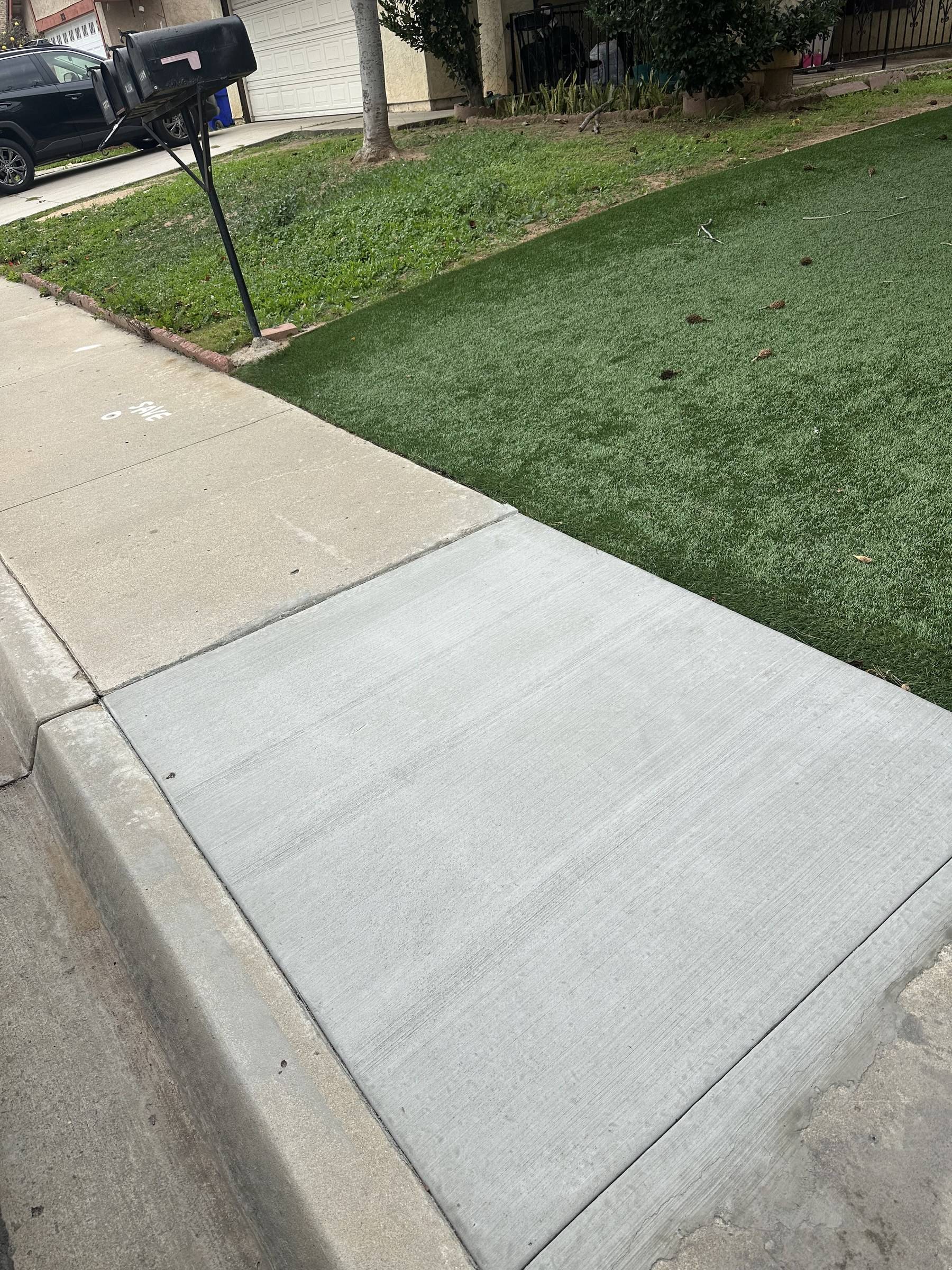 After photo of a concrete project by Rose Concrete in San Diego.