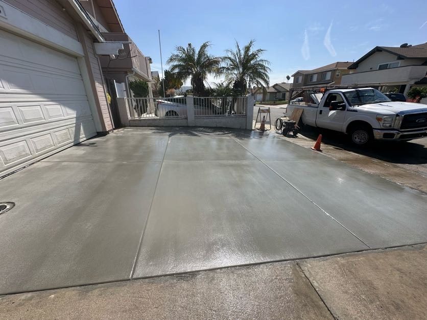 After photo of a concrete project by Rose Concrete in San Diego.