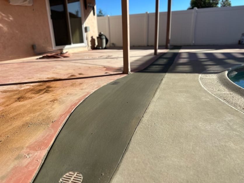 After photo of a concrete project by Rose Concrete in San Diego.