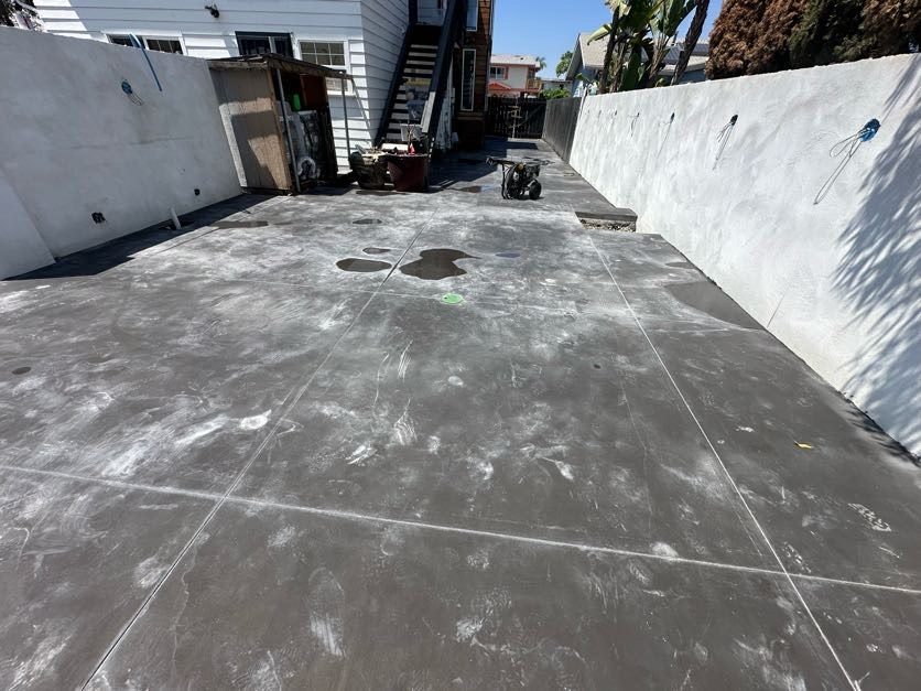 After photo of a concrete project by Rose Concrete in San Diego.